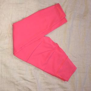 Pink High Rise Wunder Under 7/8